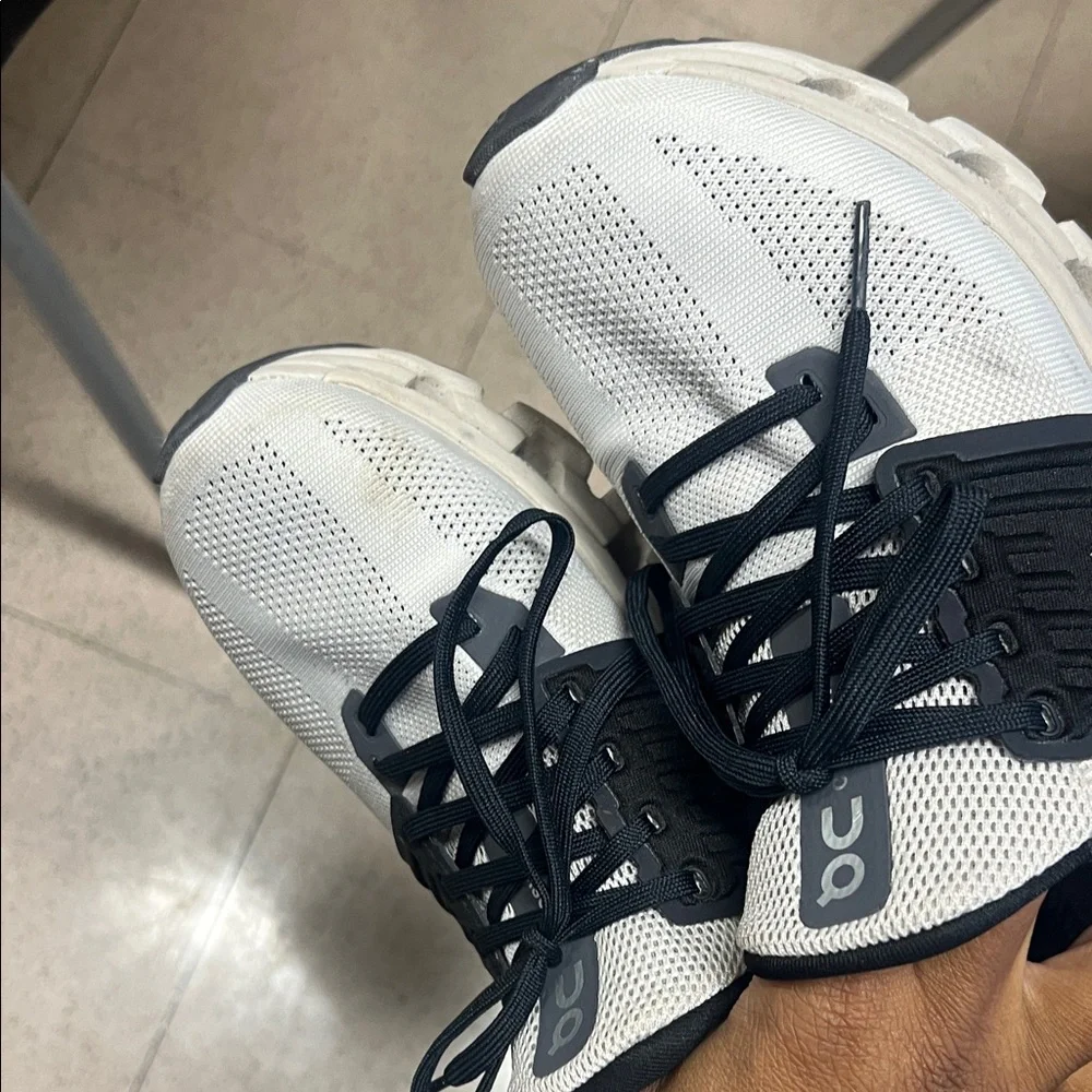 On Women's Black and Gray Athletic Sneakers - Picture 5 of 11